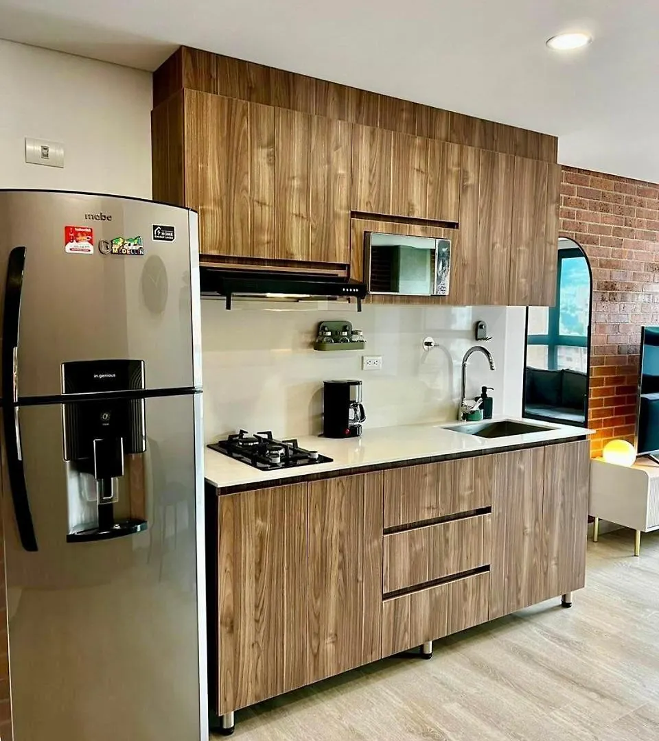 Apartamento 1 Bed Apt W Ac In Laureles Medellín Colombia